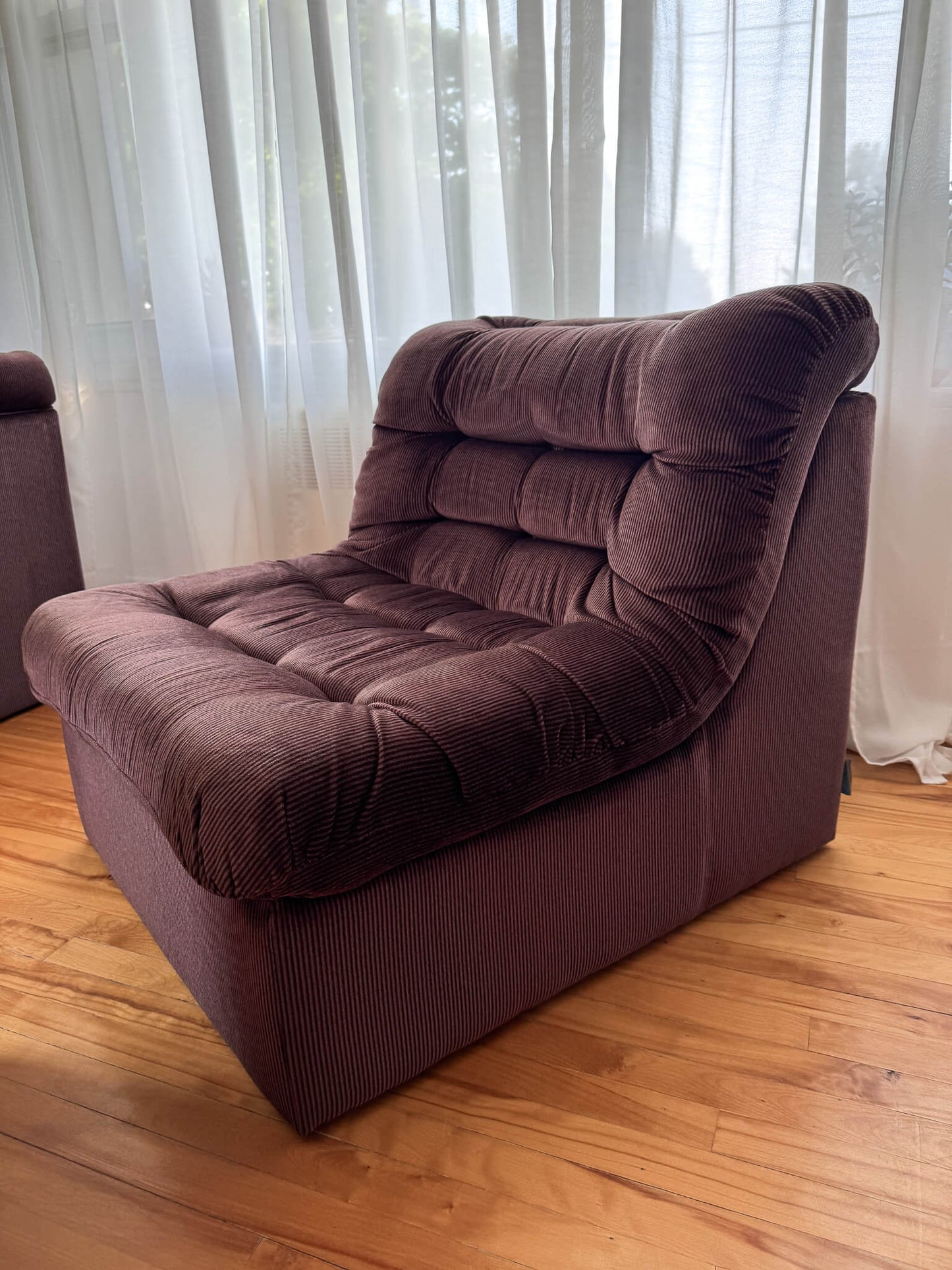 Sofa modulaire vintage de 6 pièces par Vic Line, 1970s