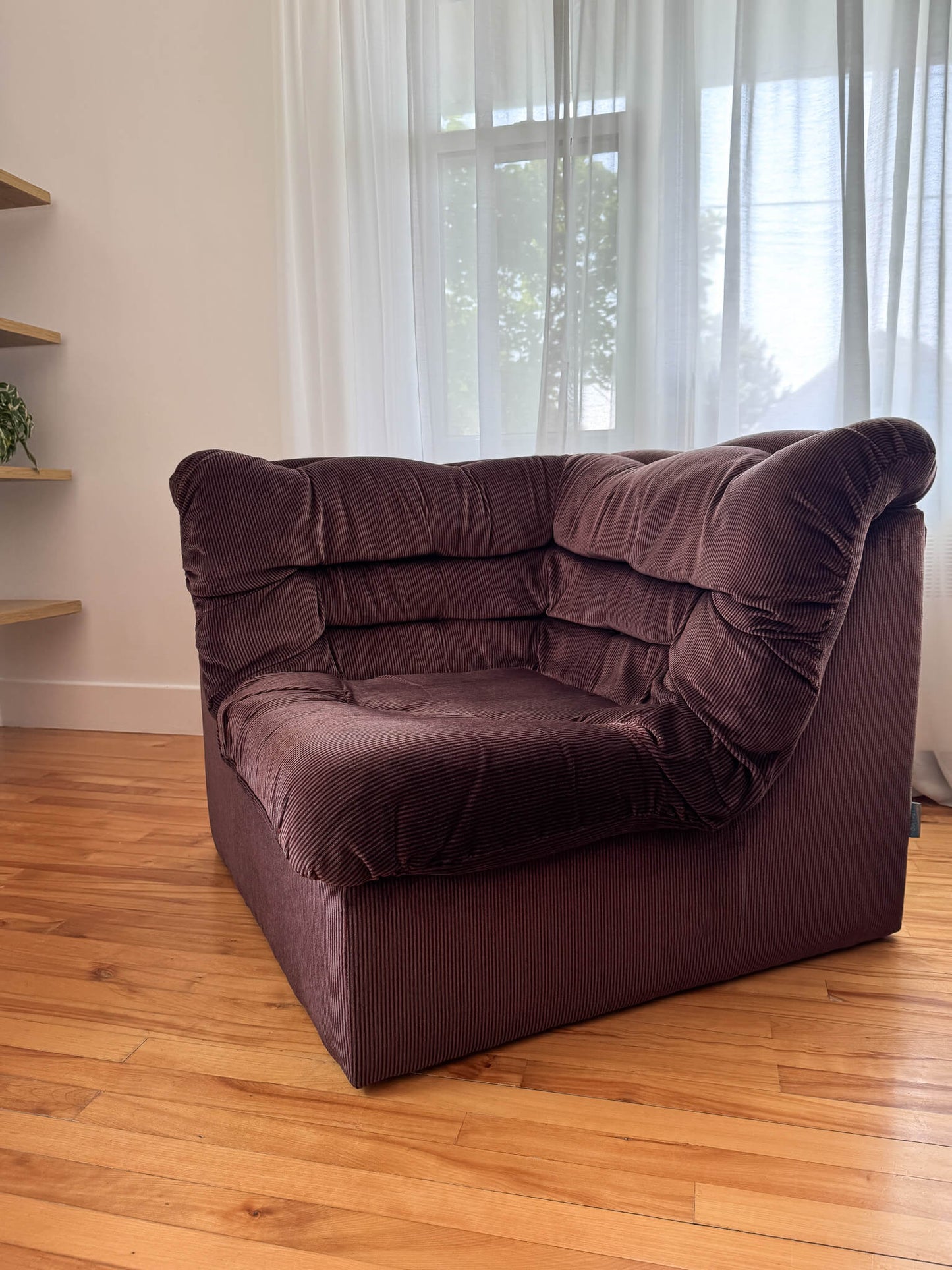 Sofa modulaire vintage de 6 pièces par Vic Line, 1970s