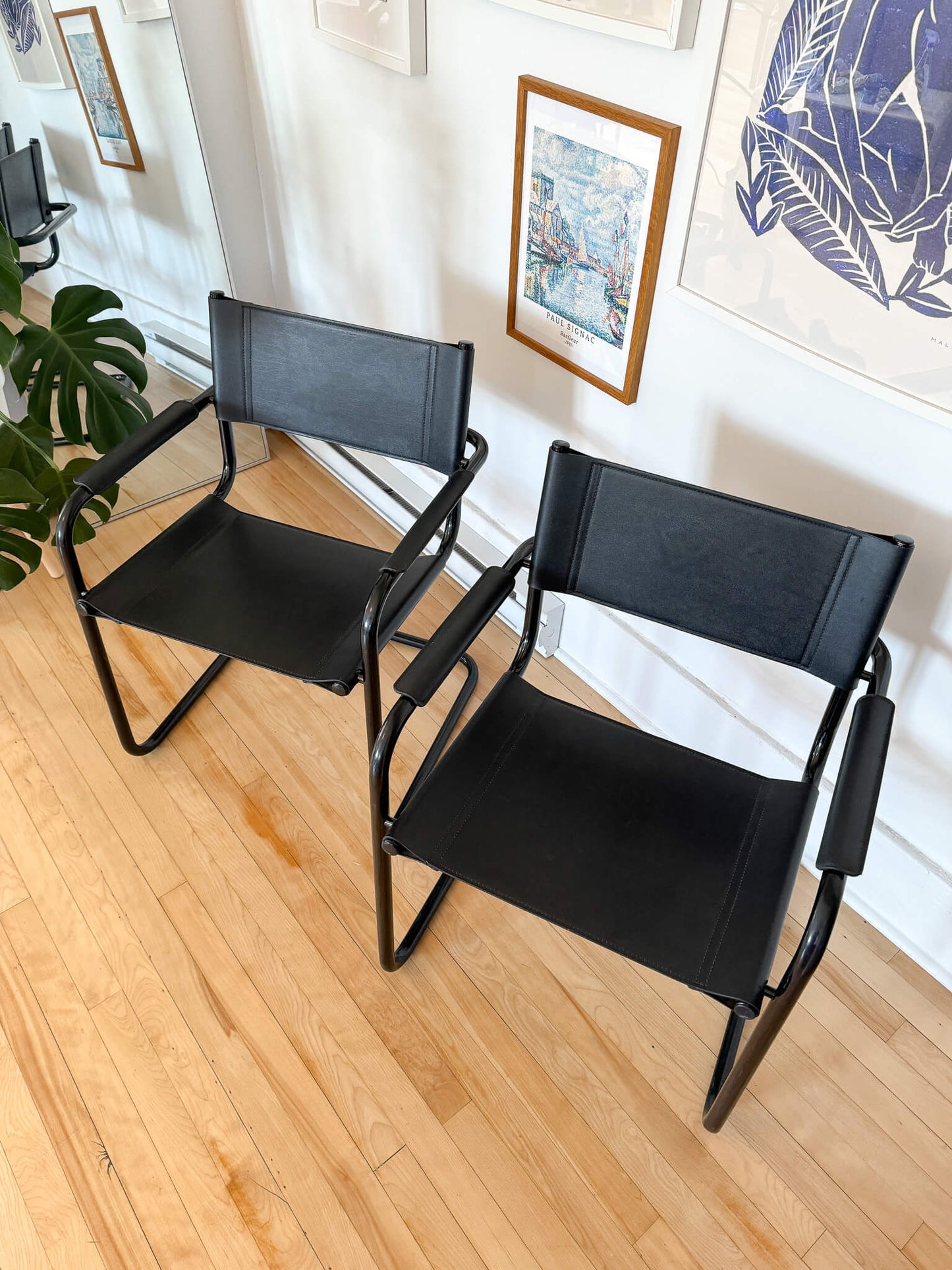 Chaises Mid-Century style Mart Stam / Marcel Breuer