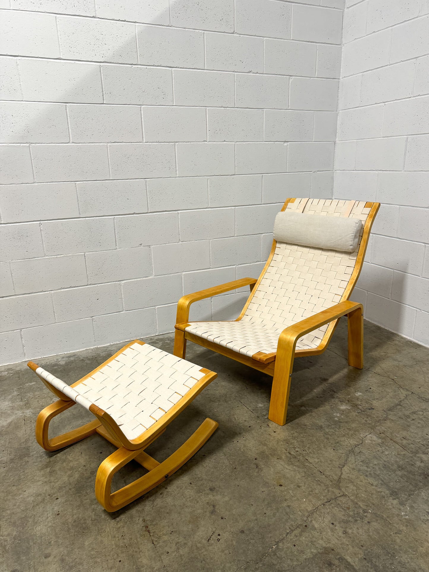 Fauteuil vintage Pulkka de Ilmari Lappalainen pour Ikea