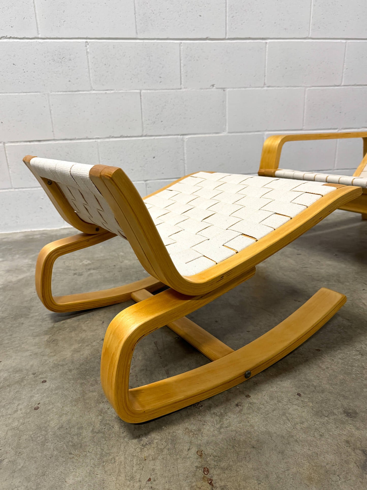 Fauteuil vintage Pulkka de Ilmari Lappalainen pour Ikea
