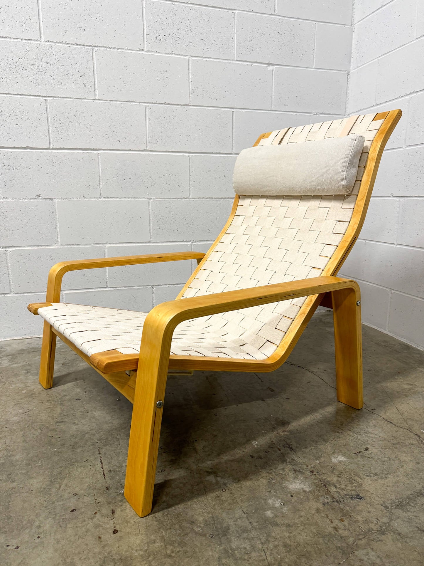 Fauteuil vintage Pulkka de Ilmari Lappalainen pour Ikea