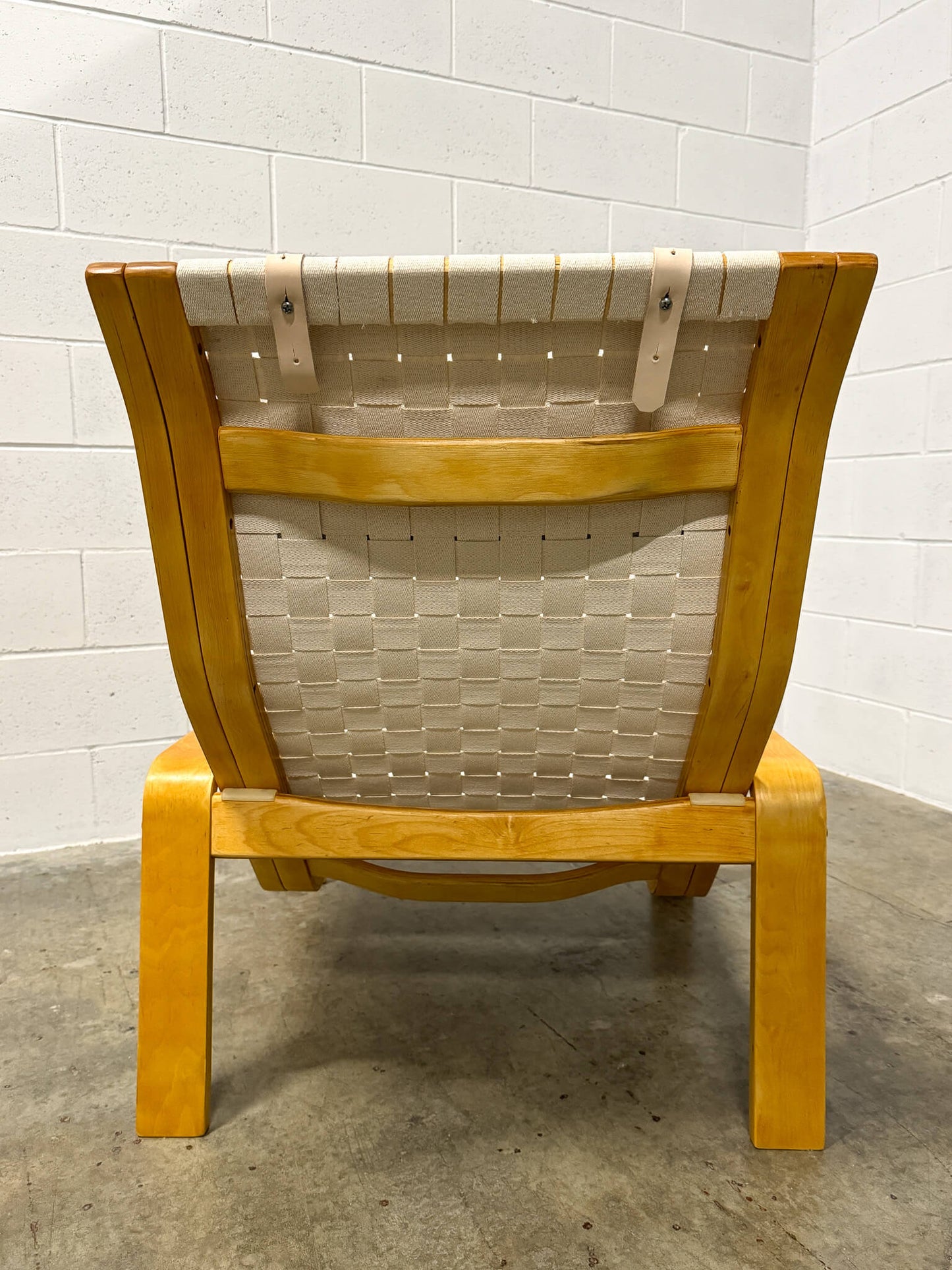 Fauteuil vintage Pulkka de Ilmari Lappalainen pour Ikea