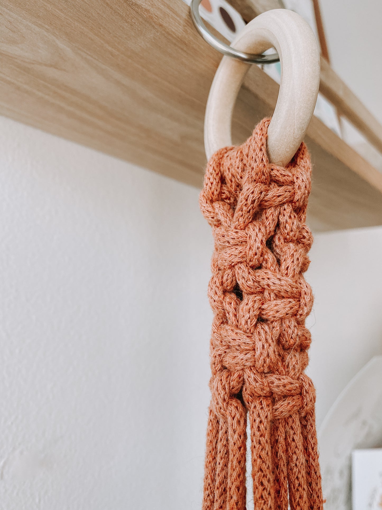 LANA, jardinière suspendue en macramé