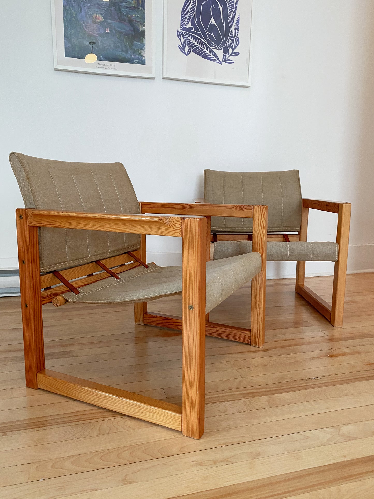 Fauteuils vintage IKEA Diana Safari
