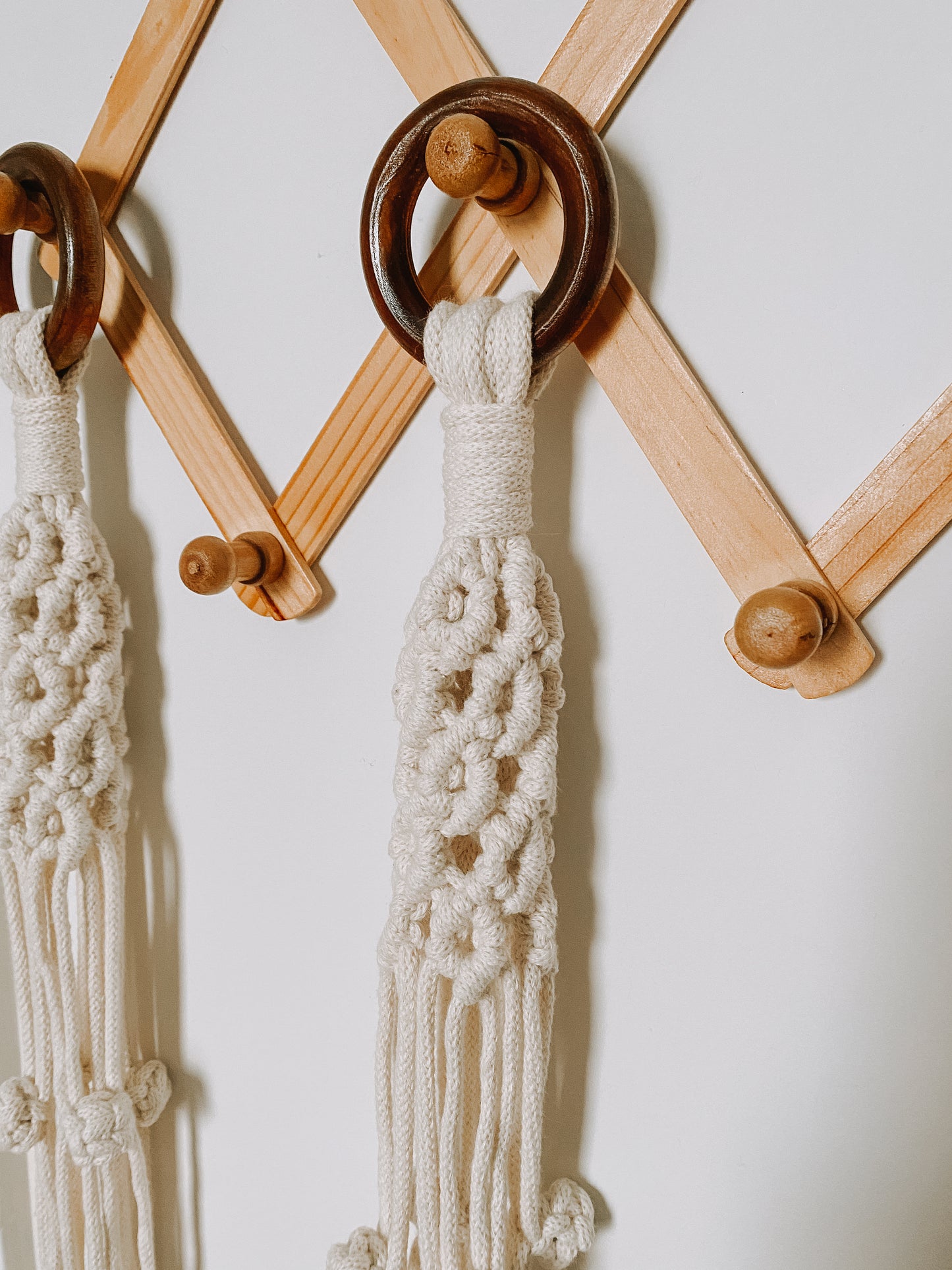 ADALINE, jardinière suspendue en macramé