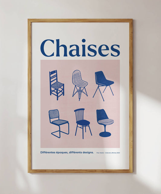 CHAISES, affiche