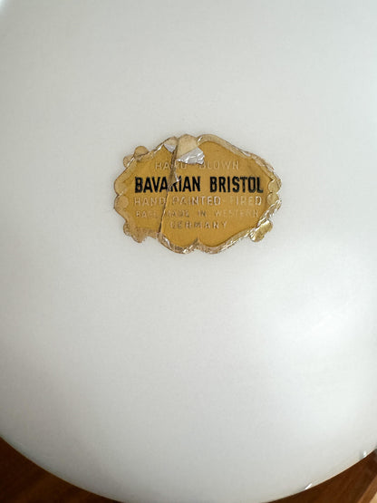 Lampe de table vintage Bavarian Bristol de style Mid-Century