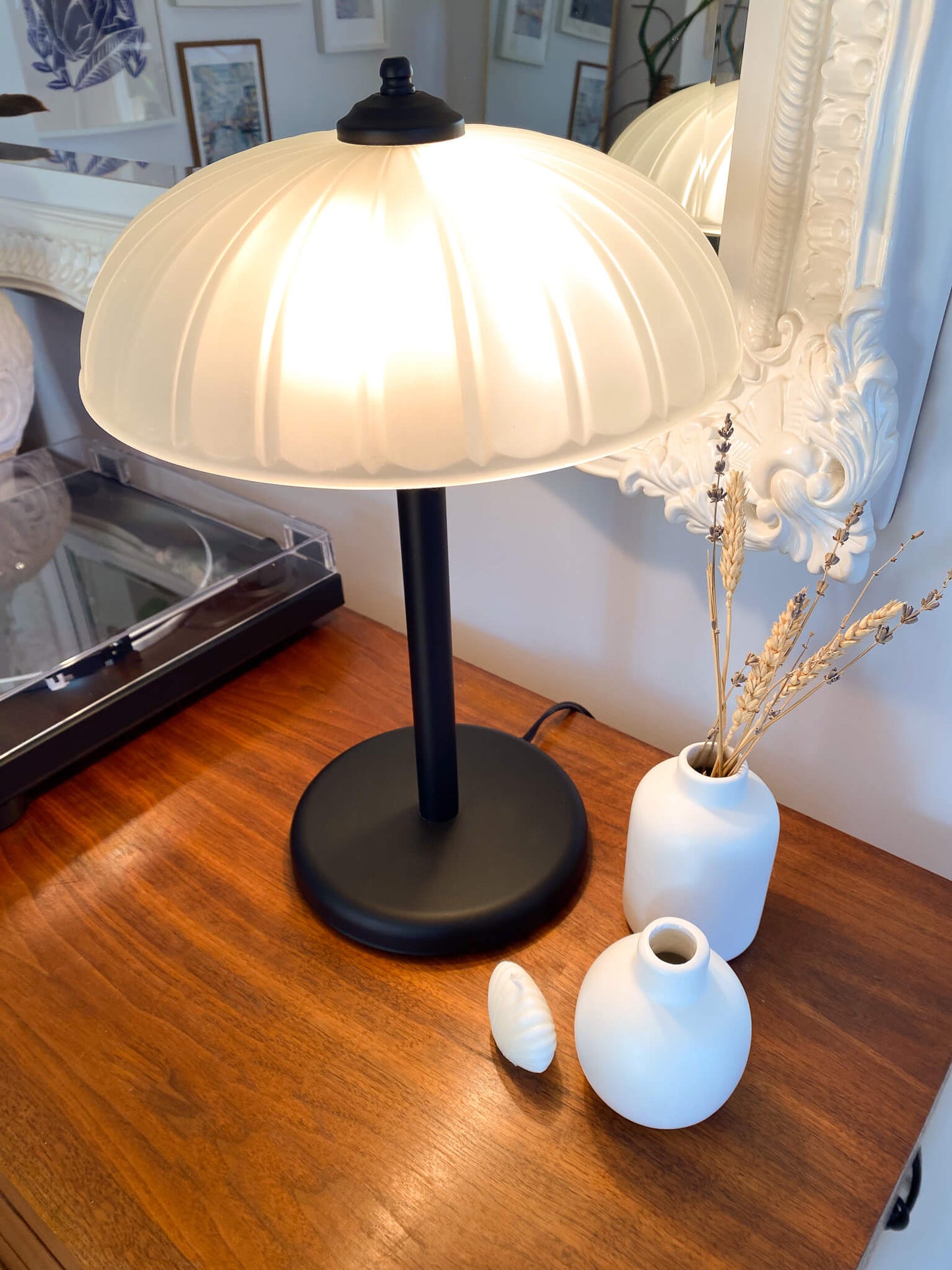 Lampe de table vintage de style postmoderne