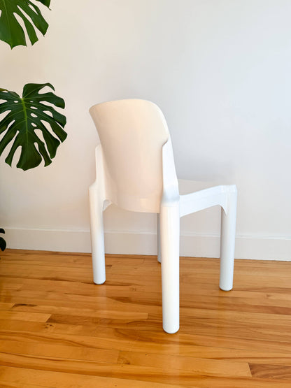 Chaise vintage en plastique par Giovanni Maur pour Treco, 1960s