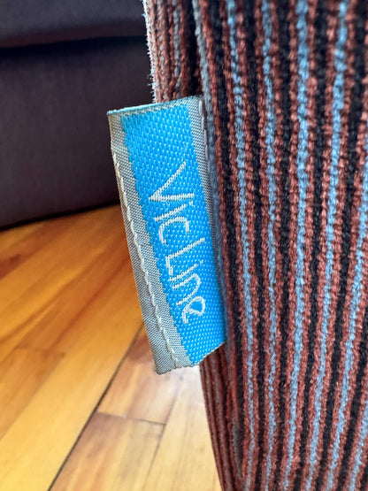 Sofa modulaire vintage de 6 pièces par Vic Line, 1970s