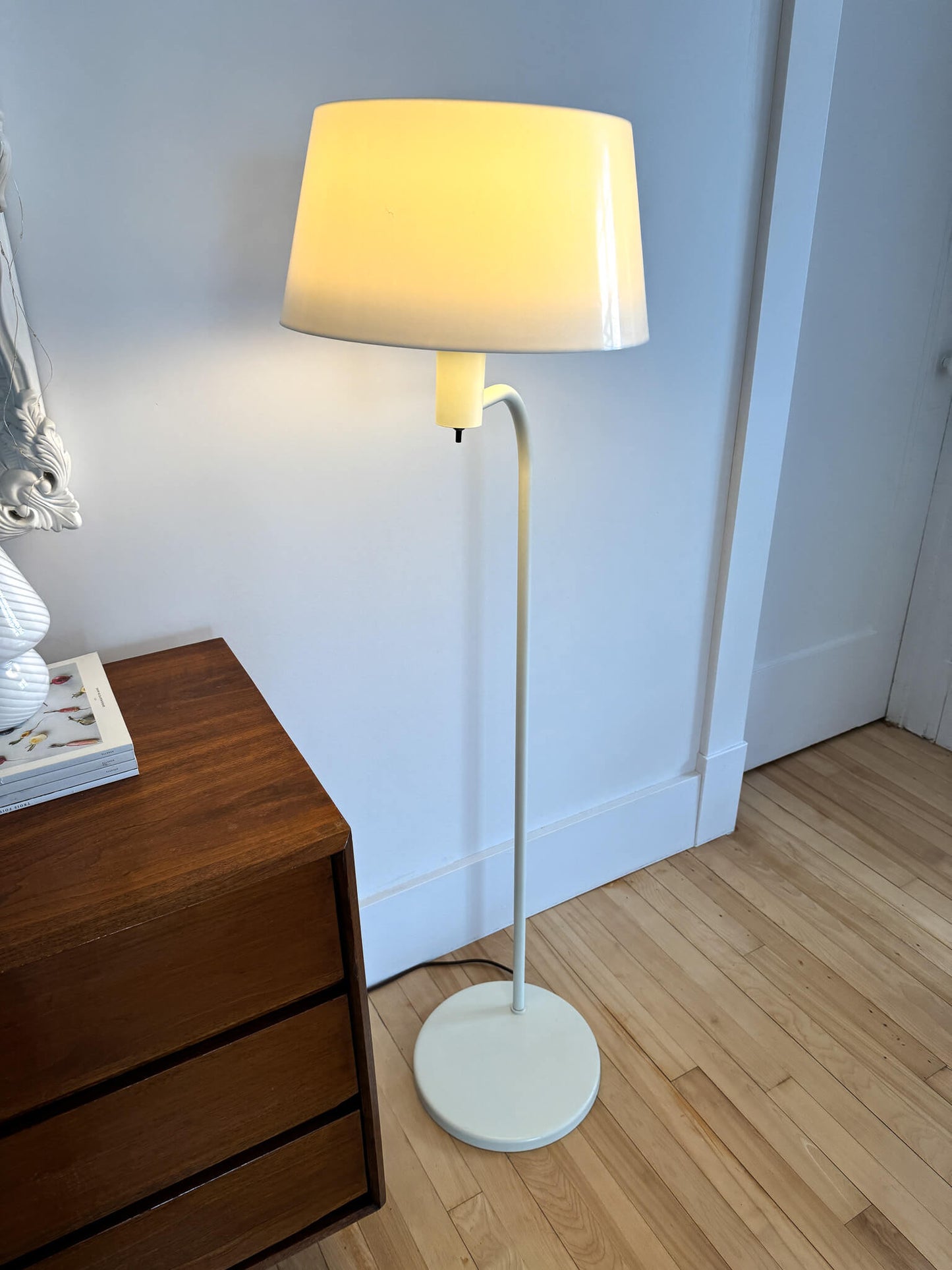 Lampe sur pied vintage Lightolier de Gerald Thurston