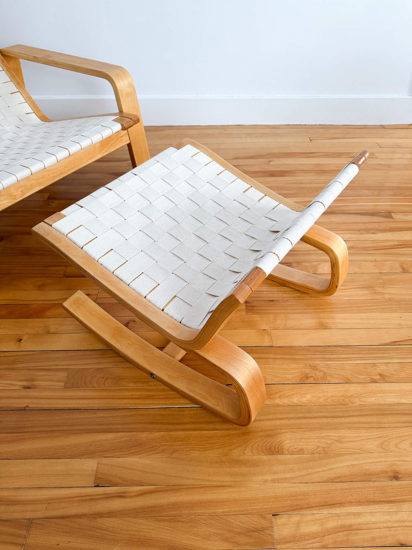 Fauteuil vintage Pulkka de Ilmari Lappalainen pour Ikea