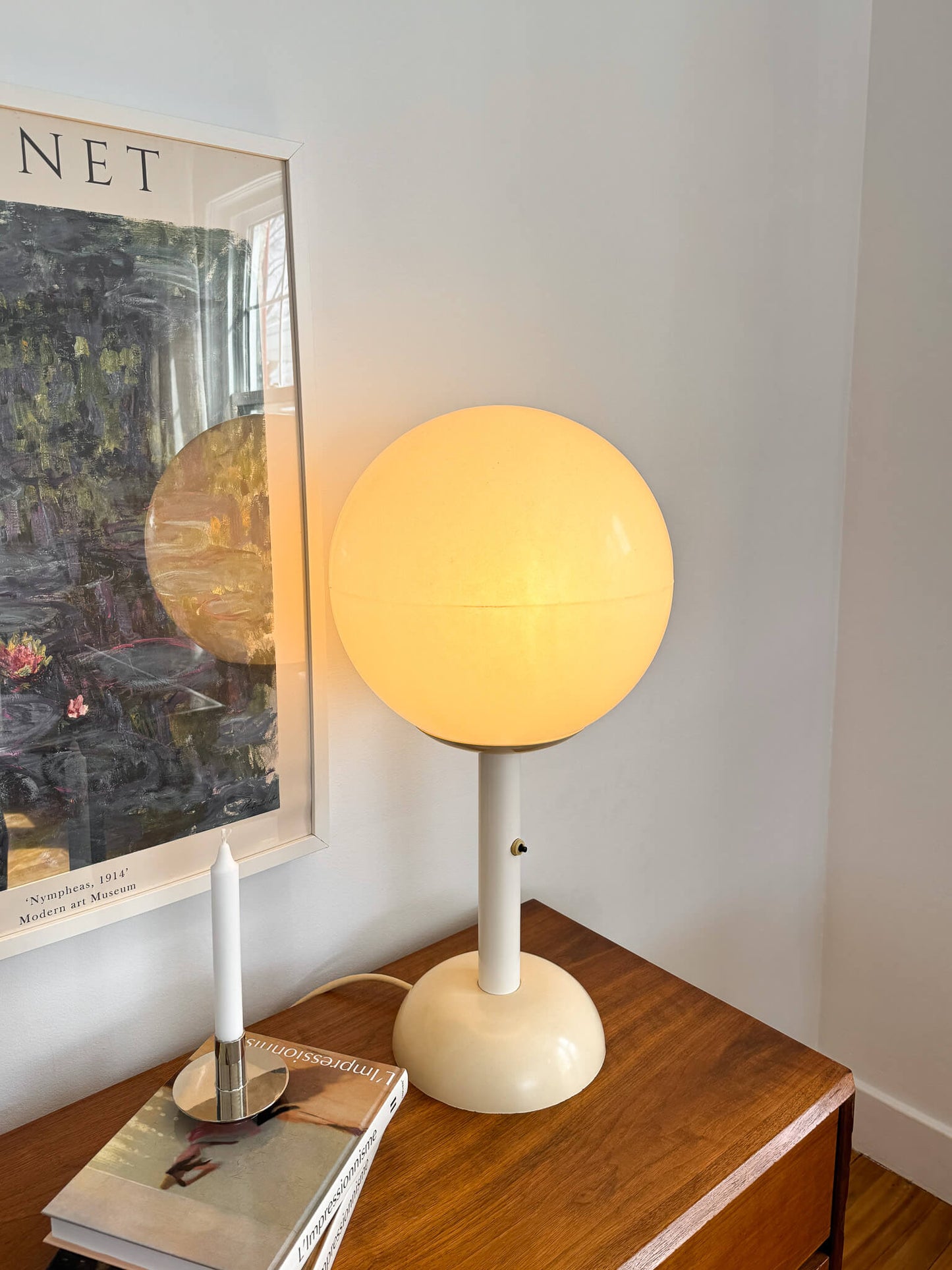 Lampe de table vintage Olympia Lunar, 60s