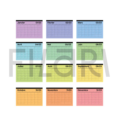 Calendrier Filari 2024